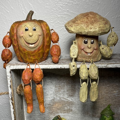 Lote De 5 Cuidadores De Colección Años 80 Frutas y Verduras Antropomórficas Resina - Imagen 3 de 16