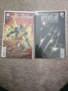 Return-of-Wolverine-1-amp-Hunt-for-Wolverine-Lot-NM-Marvel-Comics
