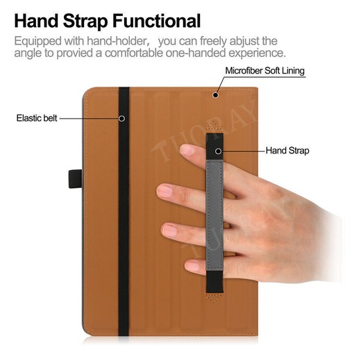 Schutz Hülle Für iPad 5/6/7/8/9th Gen Air 6 5 4 3 Pro 11 Leder Tasche Cover Etui - Bild 21 von 54