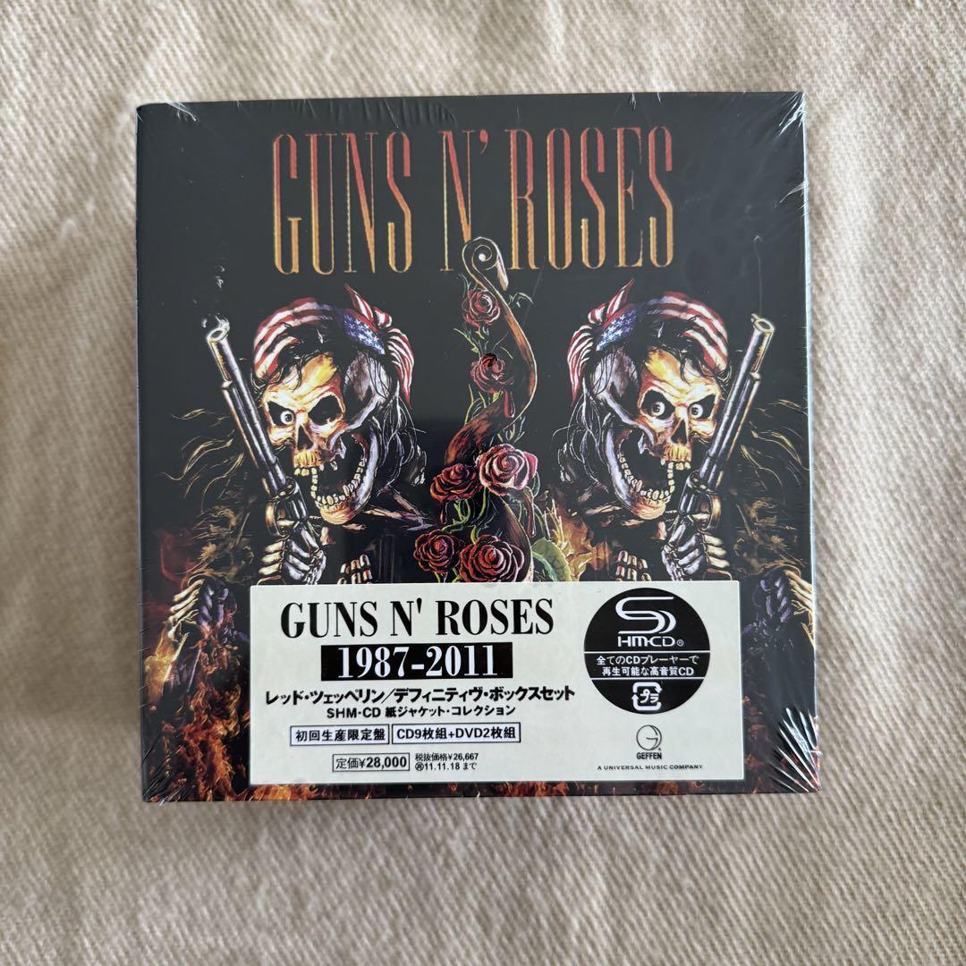 GUNS N' ROSES ボックス (SHM-CD 9枚 + DVD 2枚) Guns N' Roses 1987-2011 SHM-CD Box Set Limited 9 CDs & 2