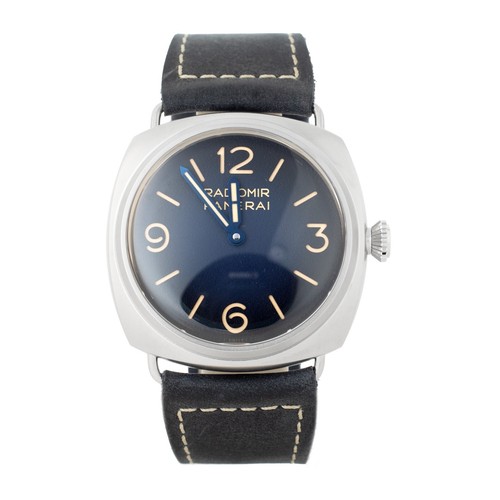 Panerai Radiomir Tre Giorni Stainless Steel Blue Dial 45mm PAM01335 Full Set
