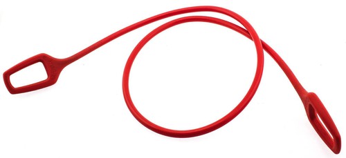 Knog Ring Master 1.2 Bike Cable 1200mm Silicone/Steel Red 10mm New - Picture 3 of 4