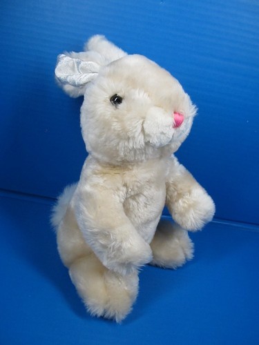 Dan Dee Tan Bunny Rabbit w/ Pink Nose Stuffed Plush 13" - Picture 1 of 8