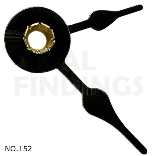 New Press Fit 2x Quartz Metal Clock Hands For Movements Hand Holes 3.1mm & 5.0mm - Picture 60 of 85