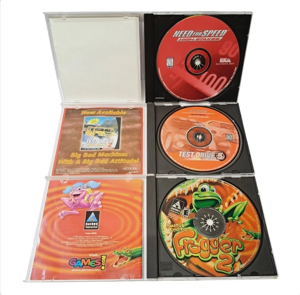 Lot Frogger 2 Swampy's Revenge Need For Speed Test Drive CD ROM PC Windows 95/98 - Image 3 of 3