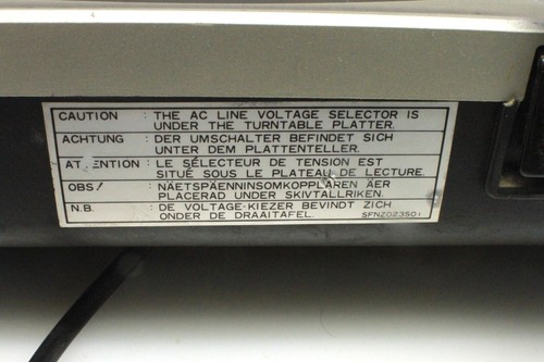 Technics Turntable Modle SL1200 MK2 DJ - Picture 14 of 15