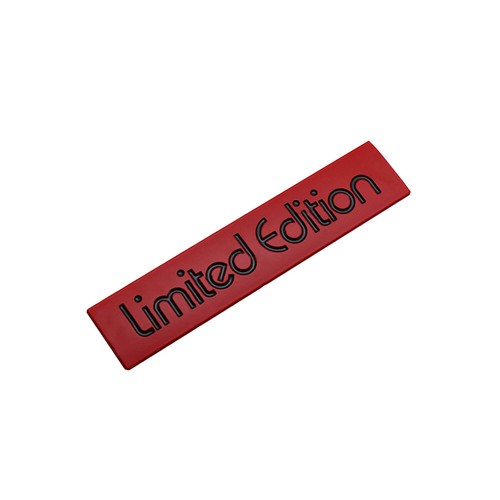 3D Limited Edition Logo Trunk Fender Emblem Sticker Badge Trim Car Accessories - Picture 12 of 15