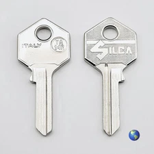 YA14R Key Blanks for Various Luggage Locks, Padlocks, and More by Yale (1 Key)