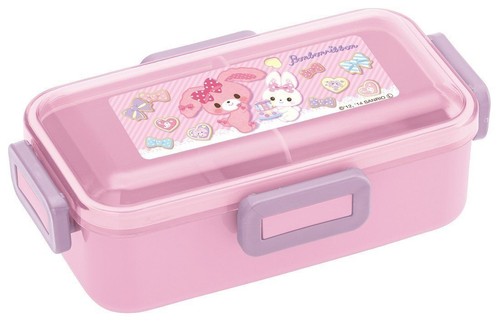 Soft Lunch Box 400ml Furiously Ribbon 15 PFLB4 Pink - Picture 1 of 2