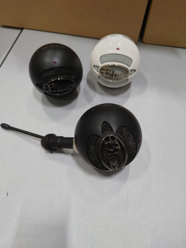 Menge Of 3 Blue Snowball iCE USB Mikrofone - Gebraucht, Nein Verpackung - Bild 2 von 4