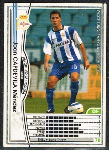 PANINI (JAPAN) ☆ WCCF - EUROPEAN CLUBS 2004-05 ☆ Football Cards #001 to #224 - Picture 176 of 206