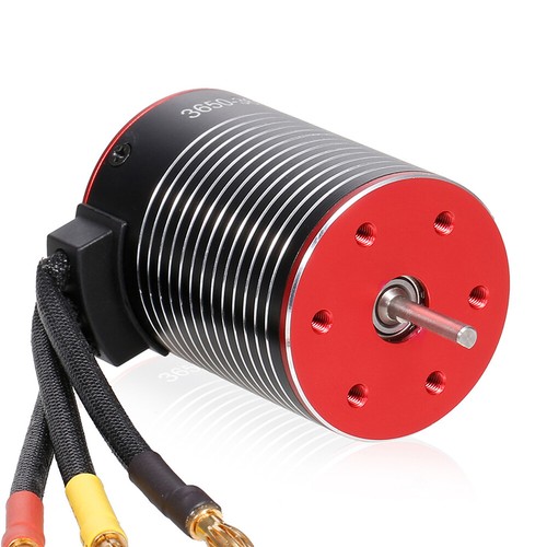 3650 Brushless Motor 3mm Welle für 1/8 1/10 RC Auto Traxxas Hsp Rc4wd Scx10 D90 - Bild 5 von 13