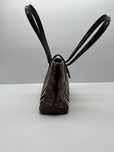 Liz Claiborne Bag Brown Zebra Ladies Purse Style SLRUD736 Handbag - Picture 4 of 10
