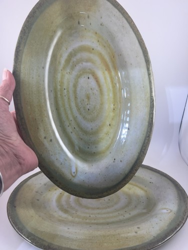 Carlisle Gathering Salbeigrün Wiederverwendbare Ovale Kunststoffplatten - Bild 3 von 6