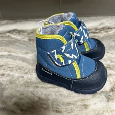 See Kai Run Basics Size 4 Blake Winter Boots Blue New Insulated Boys Toddler