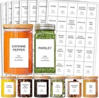191 Spice Jar Labels Preprinted 191 Labels(no Jars)