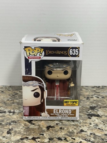 Funko Pop The Lord of the Rings Elrond Hot Topic Exclusive #635