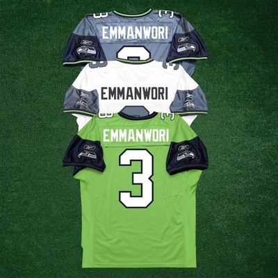 Nick Emmanwori Reebok Seattle Seahawks Authentic On-Field EQT