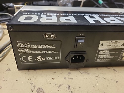 Behringer Ultragraph Pro FBQ3102 31-Band Graphic Equalizer- Power Tested Only  - Picture 9 of 13