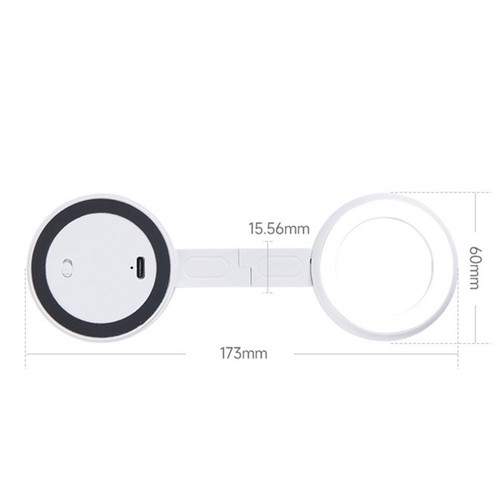 Anneau LED réglable lumière magnétique selfie pour photos et vidéos plus cla - Photo 4 sur 12