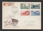 Switzerland 1948 National Festival semipostal set FDC