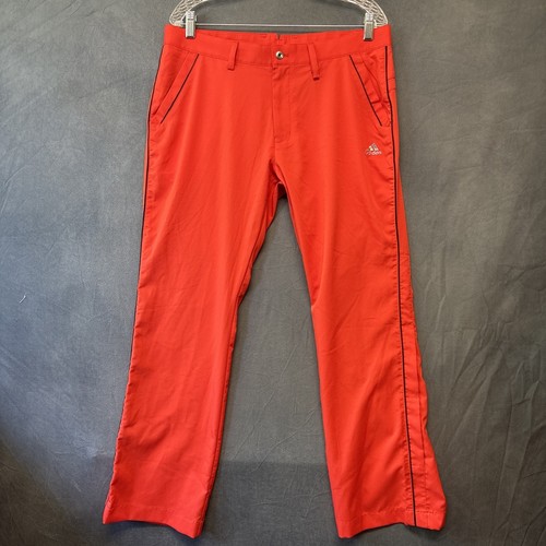 Pantalón de golf Adidas Performance para hombre naranja quemado plano ligero talla 34 X 30 - Imagen 1 de 22