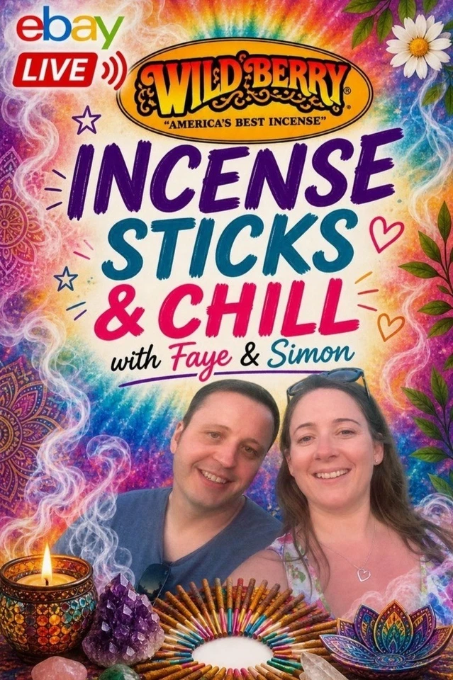 🔥 Light Up & Chill ✌️ Wild Berry Incense with Faye & Simon