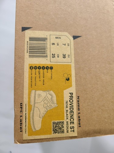 Ace Providence Stahlkappe wasserdichte Arbeitsstiefel schwarz Medium 7 Leder - Bild 4 von 4