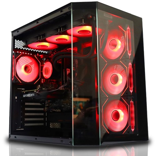 Liquid Cooling Gaming PC Intel i7 12700KF 32GB DDR5 1TB M.2 RTX 5060 8GB Wins 11 - 第 3/12 張圖片