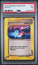 2002 POKEMON EXPEDITION #157 SWITCH PSA 7