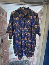 DIXXON Flannel The Prjkt Party Shirt Men  s 2XL Short Sleeve