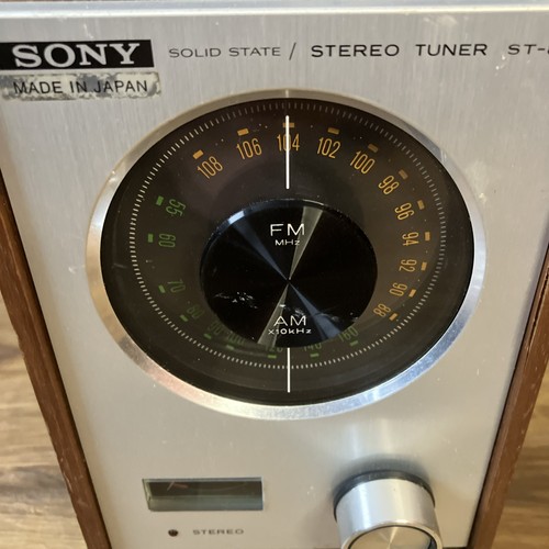 Rare Sony ST-88 Solid State FM/AM Stereo Radio Tuner made in Japan in the 1970s - Picture 7 of 9