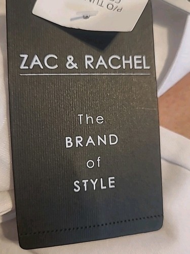 zac rachel pants white size 6 - Picture 6 of 8
