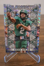 Aidan Chiles 2024 Bowman Best U Geometric Elements of the Game #EG-15 MSU