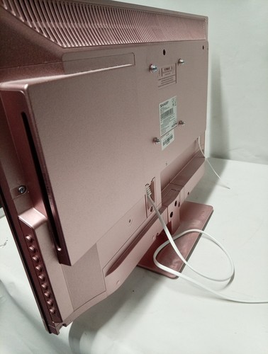 Sharp Aquos 24" HD Freeview TV with Remote & DVD Player LC-24DHF4011KR Rose Pink - Picture 9 of 10