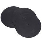 20 Pcs  Distinctive Gramophone Records Ornaments Aesthetic Vinyl Records (Black)