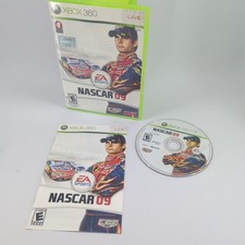 NASCAR 09 Microsoft Xbox 360, 2008 CIB with manual