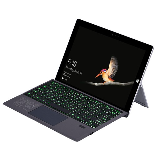 For Microsoft Surface Pro 3/4/5 (2017)/6 /7Backlit Wireless Bluetooth Keyboard - Picture 5 of 19