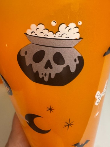 Disney Zak Halloween Tassen Glow in Dark Set 4 Mickey Minnie 2 Deckel Strohhalme 2022 - Bild 11 von 14