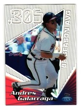 1999 Topps Tek 2A Andres Galarraga Atlanta Braves Pattern 25