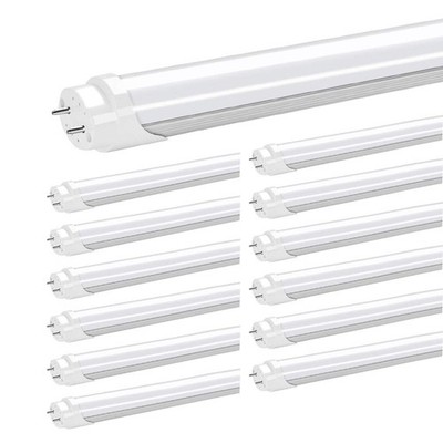 20-Pack 4FT T8 LED Tube Light Bulbs 22W G13 LED Shop Lights F32T8 6500K Milky