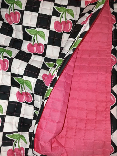 Juicy Couture Quilt 3 Piece Bed Set Queen Size Cherries 🍒 - Picture 4 of 10