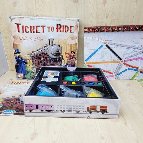 TICKET to RIDE Board Game Alan R. Moon - Days of Wonder - Picture 2 of 16