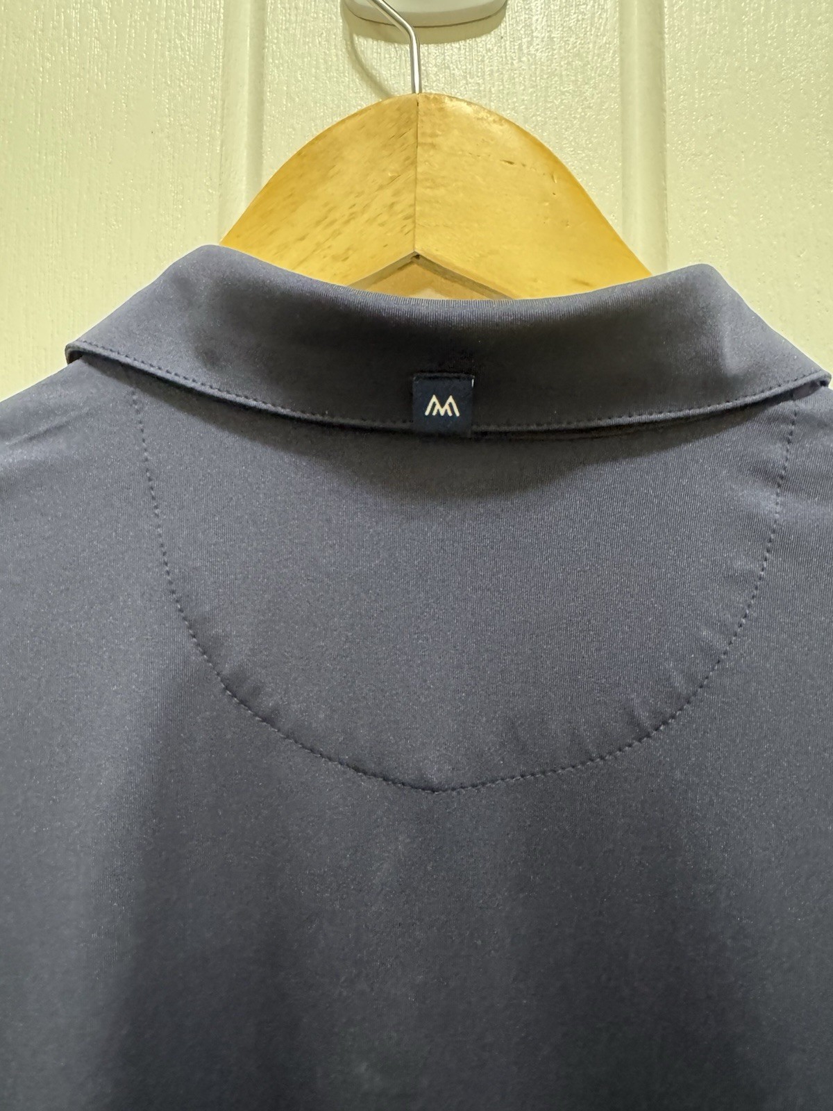 Mizzen Main Medium Classic Navy Versa SS Polo New With Tags Golf Dress Logo