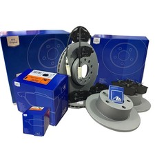 ATE BREMSSCHEIBEN + BELÄGE VORNE + HINTEN für BMW 5er F11 nur Touring