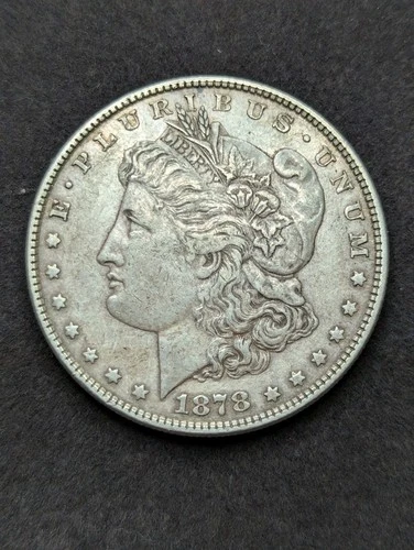 1878 8TF Morgan Silver Dollar XF #LT002