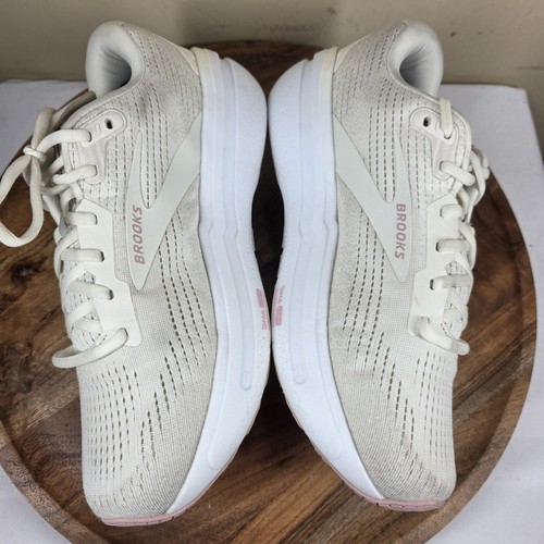 Brooks Ghost Max2 Coconut Milk Zephyr Damen-Laufschuhe weiß Größe 9,5 D Weite - Bild 6 von 12