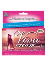 VIVA CREAM 3 Tube Pack - Female Stimulating Sex Enhancement Gel for Women