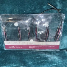Knit Picks Options Wood Interchangeable Knitting Needle Set - US 4-10 Majestic