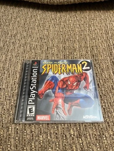 New ListingSpider-Man 2 -- Enter: Electro (Sony PlayStation 1) IN ORIGINAL CASE/ARTWORK